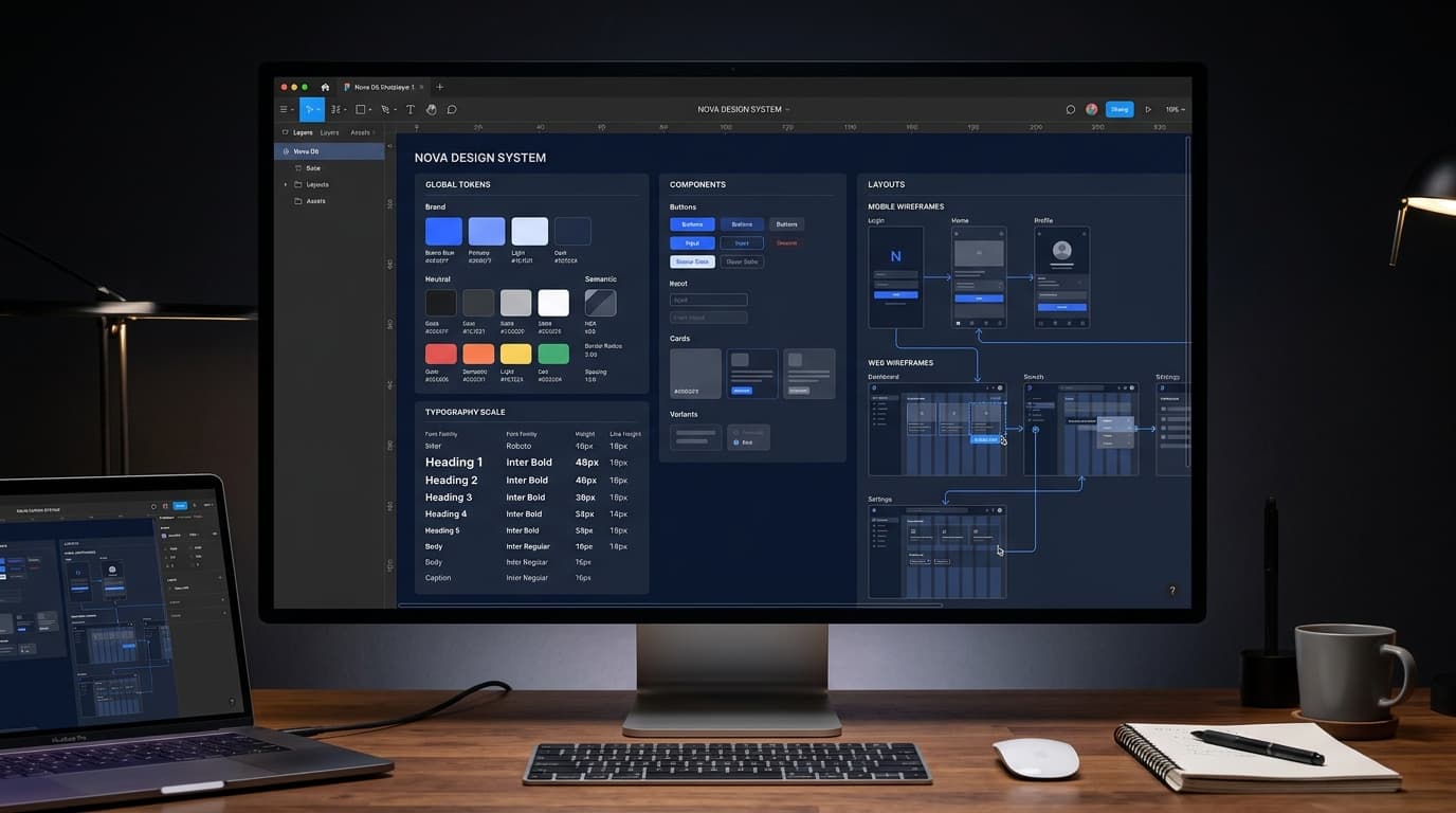 UI/UX Strategy & Product Design architecture preview